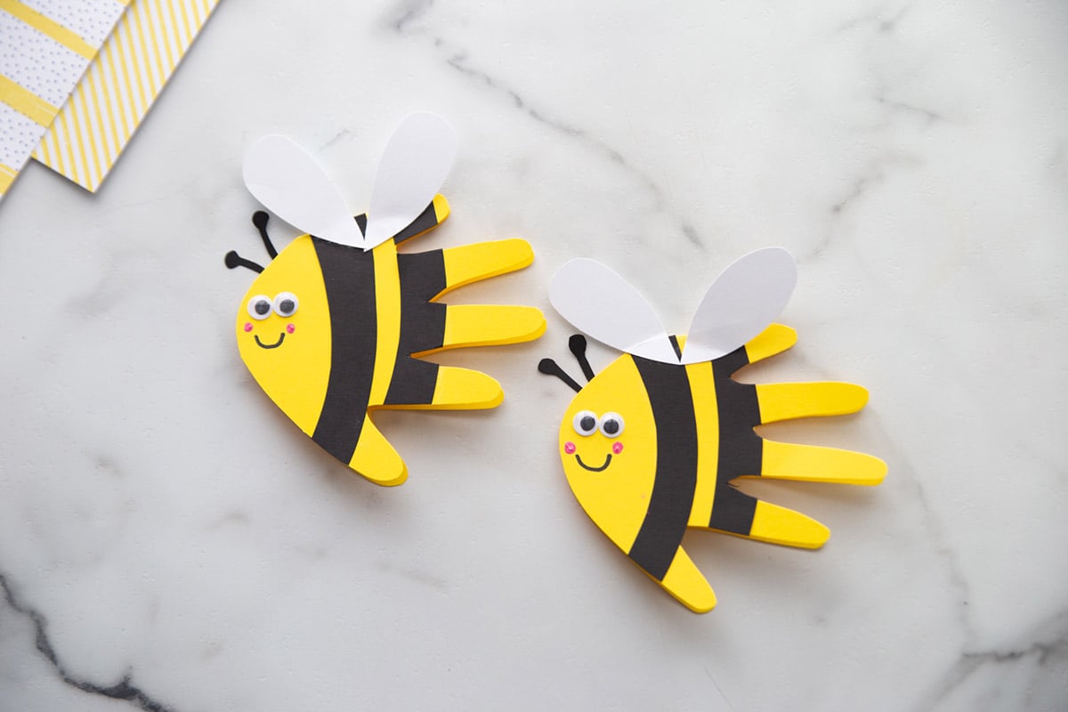 Free Printable Bumble Bee Crafts Handprint