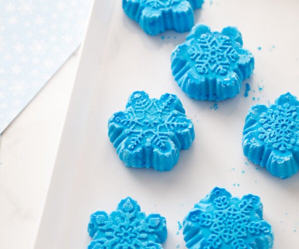 Paper Roll Stamped Snowflake - The Best Ideas for Kids