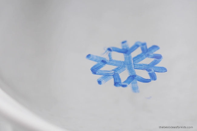 Floating Dry Erase Snowflake