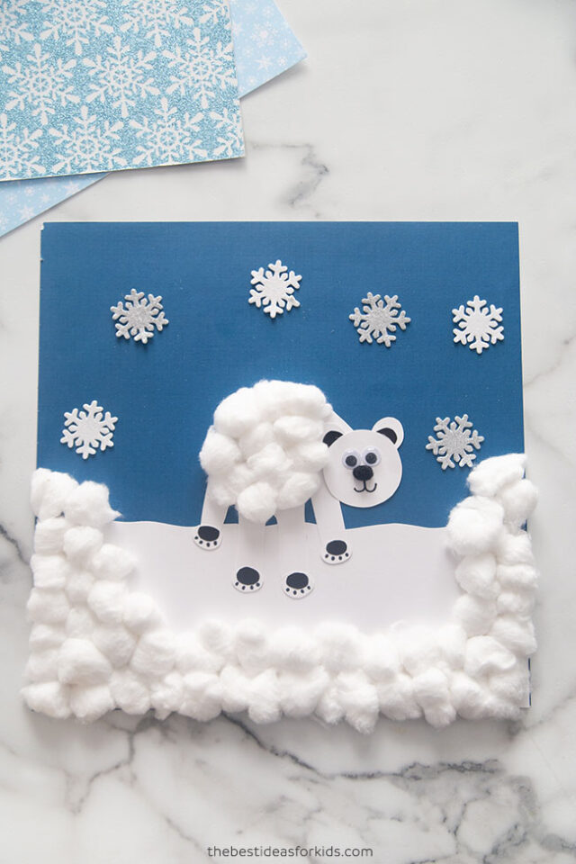 Polar Bear Handprint The Best Ideas for Kids