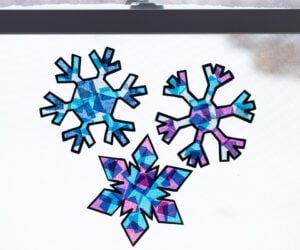 Snowflake Suncatcher