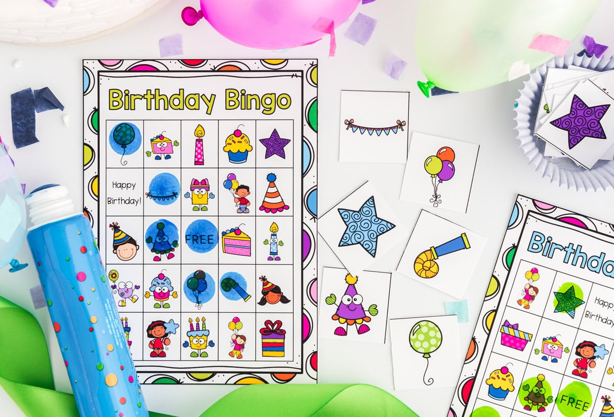 Birthday Bingo (Free Printables) - The Best Ideas for Kids