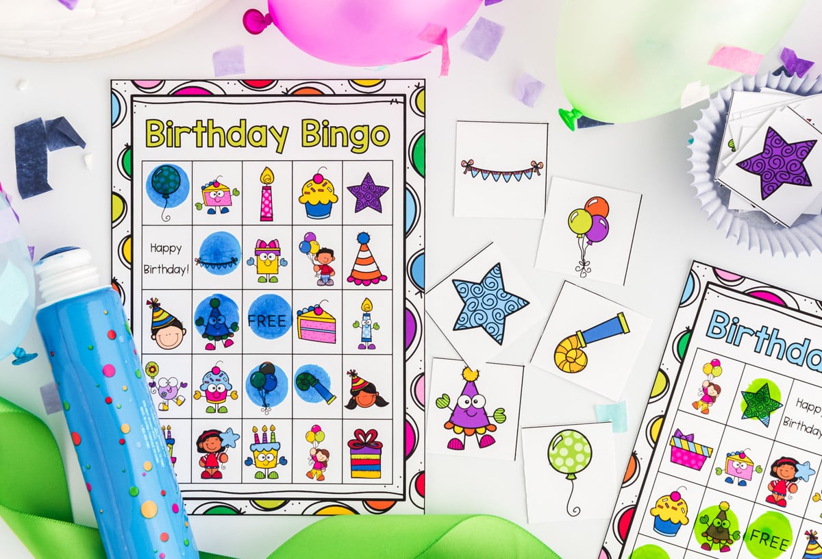 Birthday Bingo Free Printable Pdf