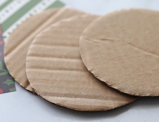 Cut out Cardboard Circles