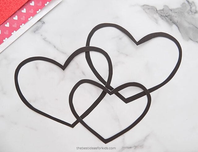 Cut out Heart Template