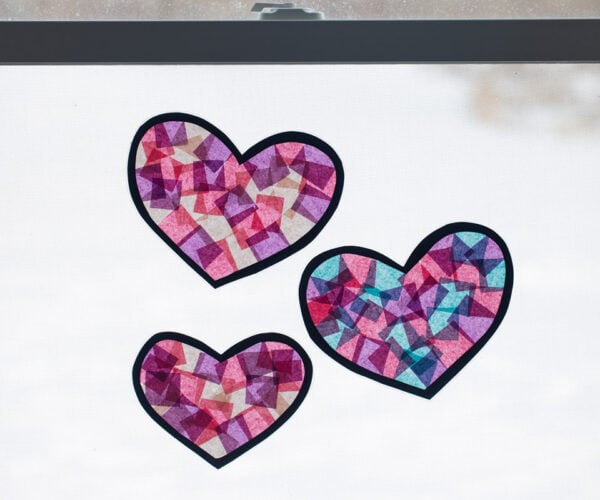 Rainbow Suncatcher (with free template) - The Best Ideas for Kids