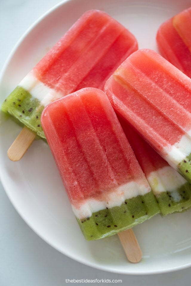 How to Make Watermelon Popsicles