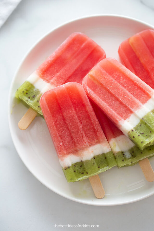 Watermelon Popsicles - Cooking Classy