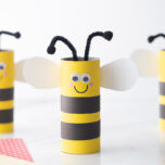 Toilet Paper Roll Bee