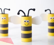 Toilet Paper Roll Bee