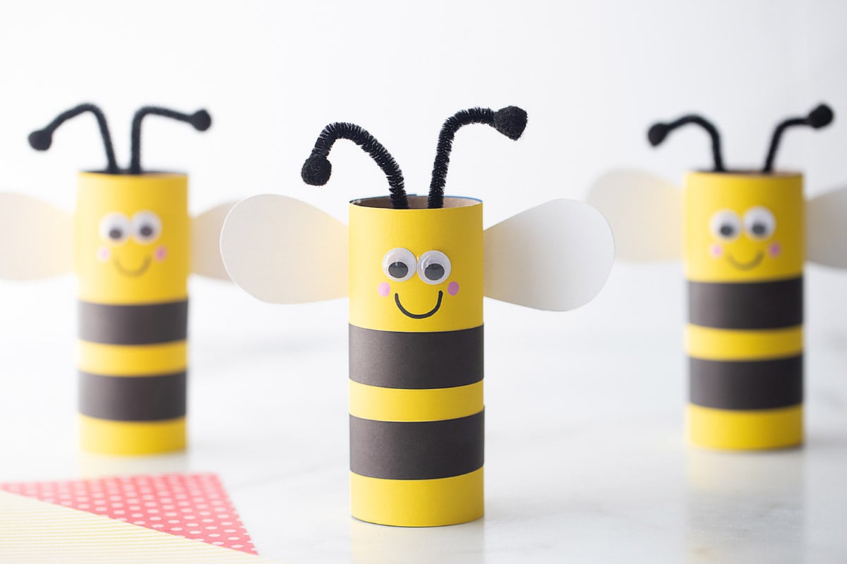 Toilet Paper Roll Bee - The Best Ideas for Kids