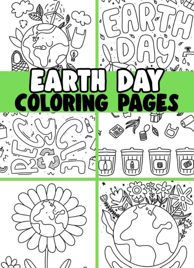 Earth Day Coloring Pages Free