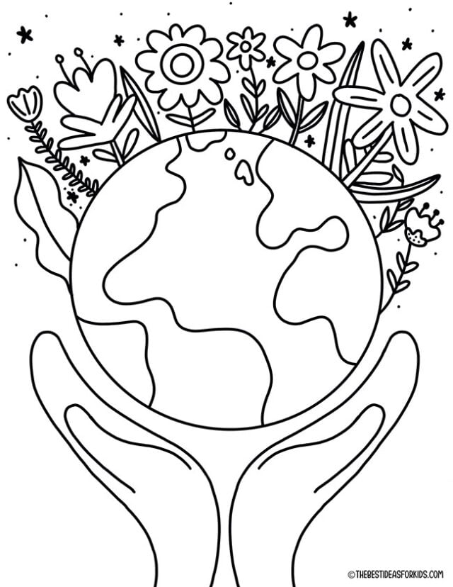 earth day coloring pages the best ideas for kids