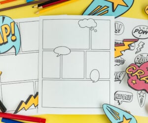 comic strip cover