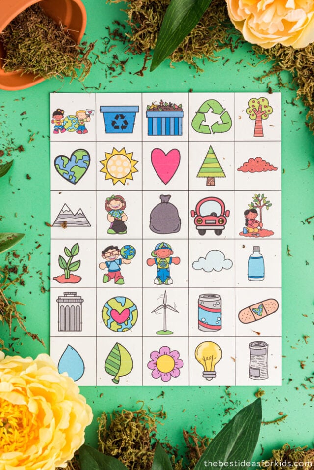 printable earth day bingo free