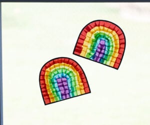 Rainbow Suncatcher Craft