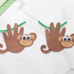 handprint monkey cover