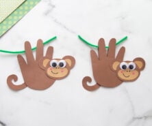 handprint monkey cover