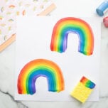 rainbow art cover