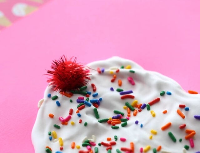 Add Pom Pom to Ice Cream