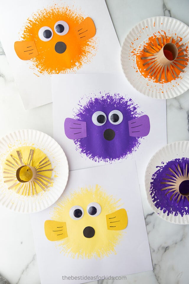 Puffer Fish Craft for Kids
