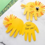 handprint lion cover