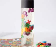 Alphabet Sensory Bottle