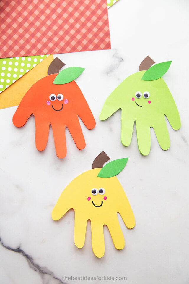 Apple Handprint Craft