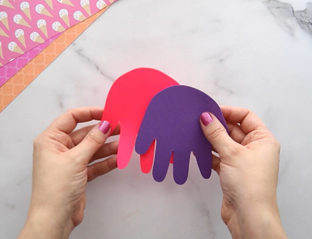 Cut out Handprints