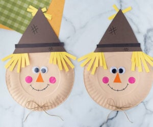 Paper Plate Scarecrow