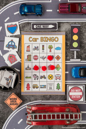 Car Bingo (Free Printable) - The Best Ideas for Kids