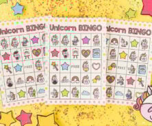 unicorn bingo cover