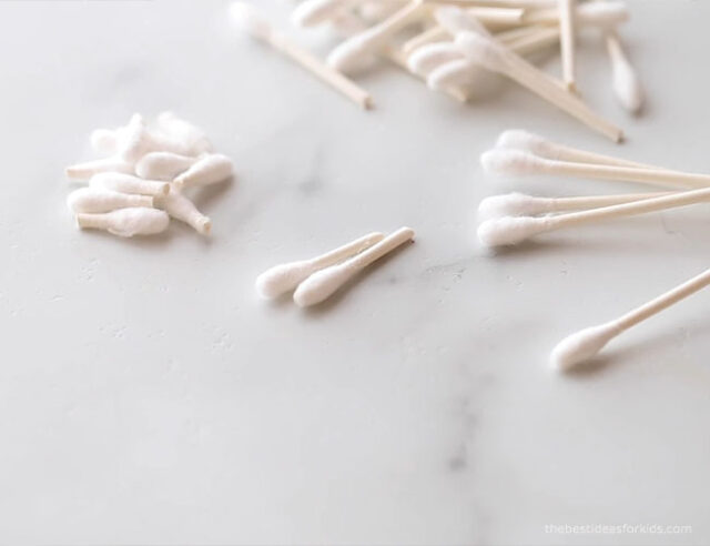 Cut up Q-tips