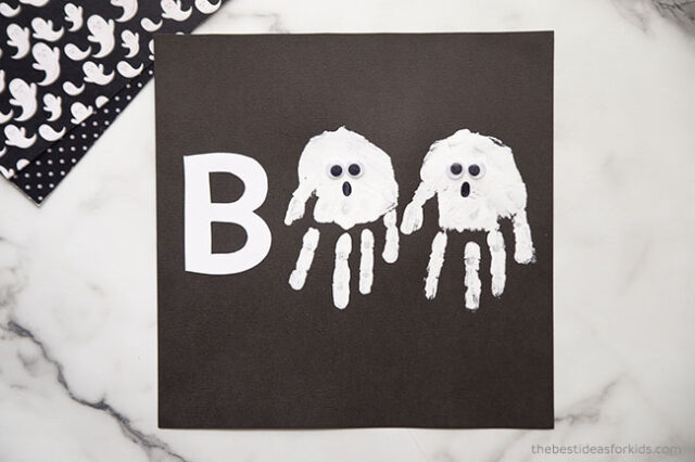 Handprint Ghost Craft