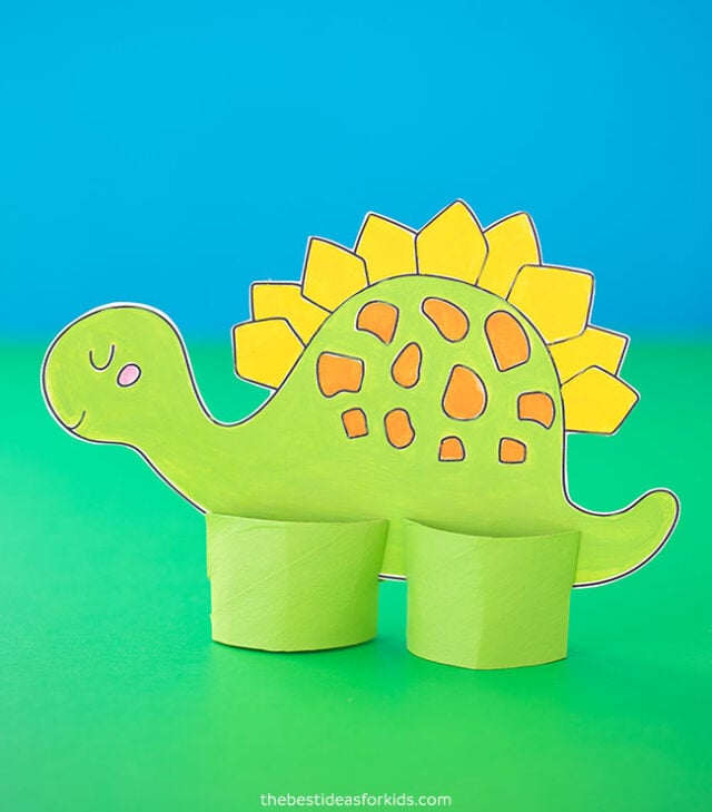 Paper Roll Dinosaur Craft