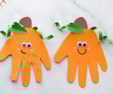 Pumpkin Handprint
