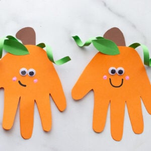 Pumpkin Handprint