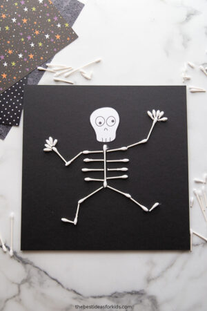 Q Tip Skeleton - The Best Ideas for Kids
