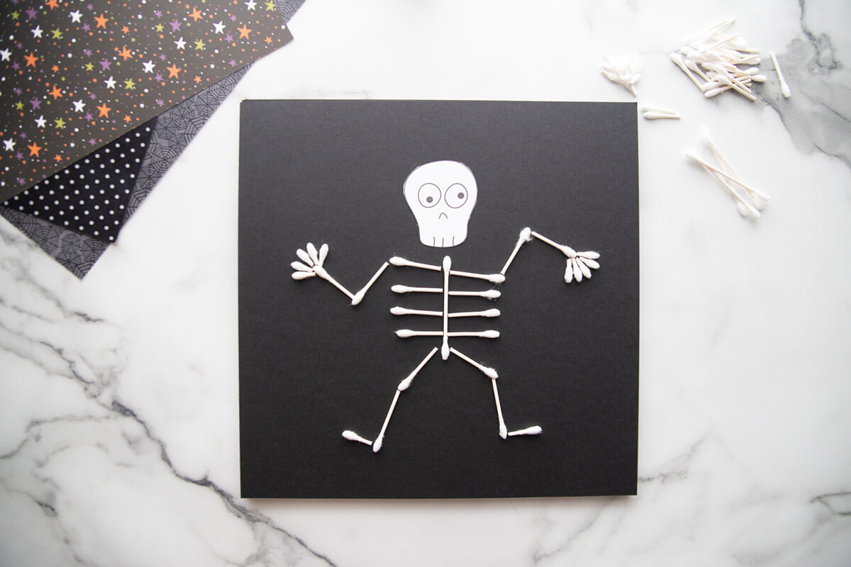 Q Tip Skeleton The Best Ideas For Kids