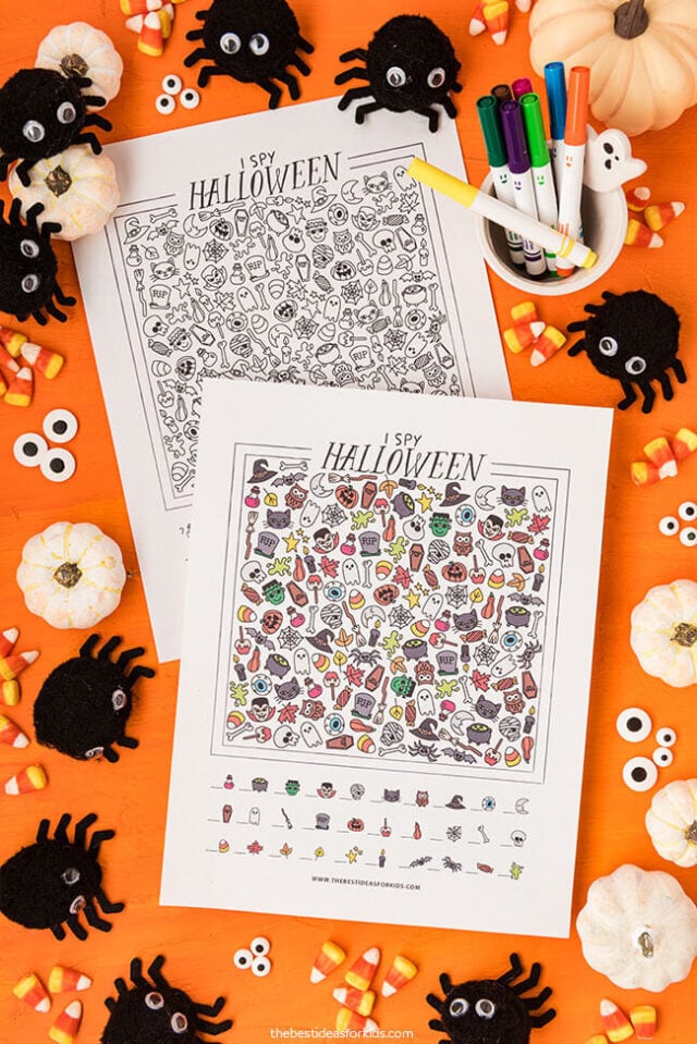 I Spy Halloween Printable