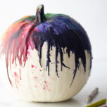 Melted Crayon Pumpkin
