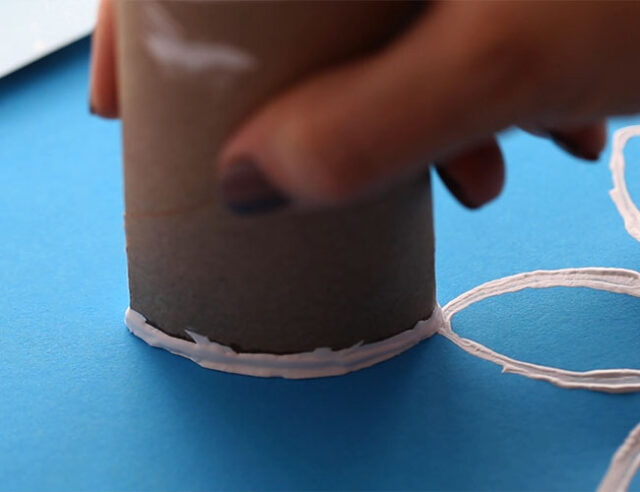 Continue Stamping Paper Roll