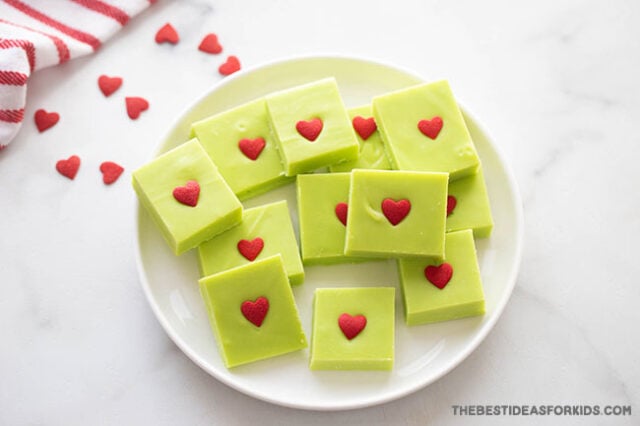 Easy Grinch Fudge Recipe