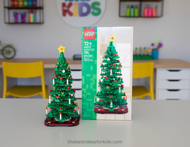 Kids' LEGO Themed Christmas Tree - Happiness is Homemade