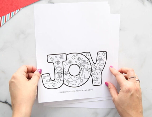 Print Joy Cards OUt