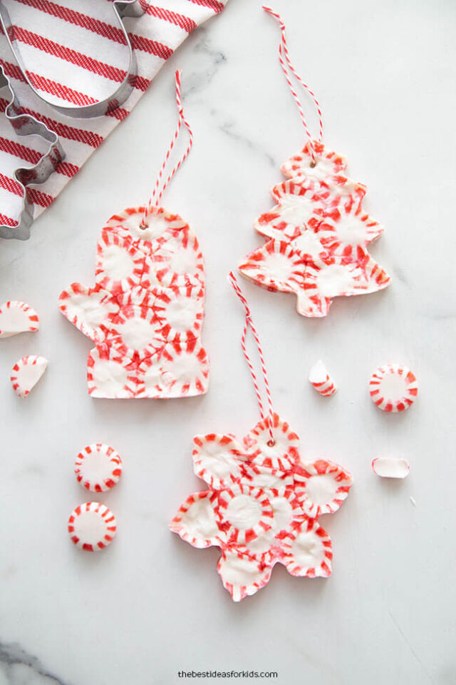 peppermint ornament craft