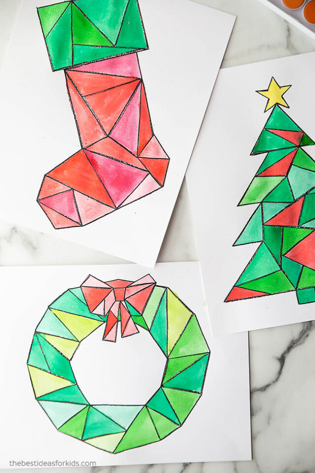 Christmas Watercolor Art