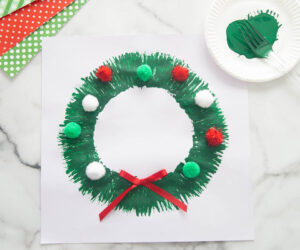 Fork Painted Wreath