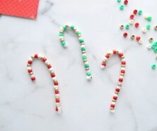 Pipe Cleaner Candy Canes