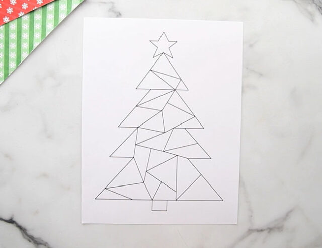 Watercolor Christmas Art Templates